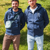 Hoodie Full Zip Navy